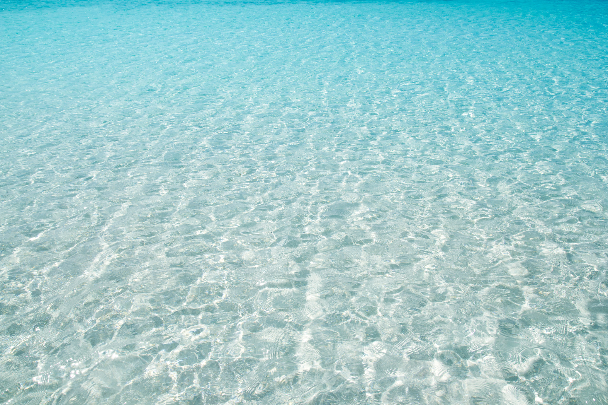 Beach Perfect White Sand Turquoise Water